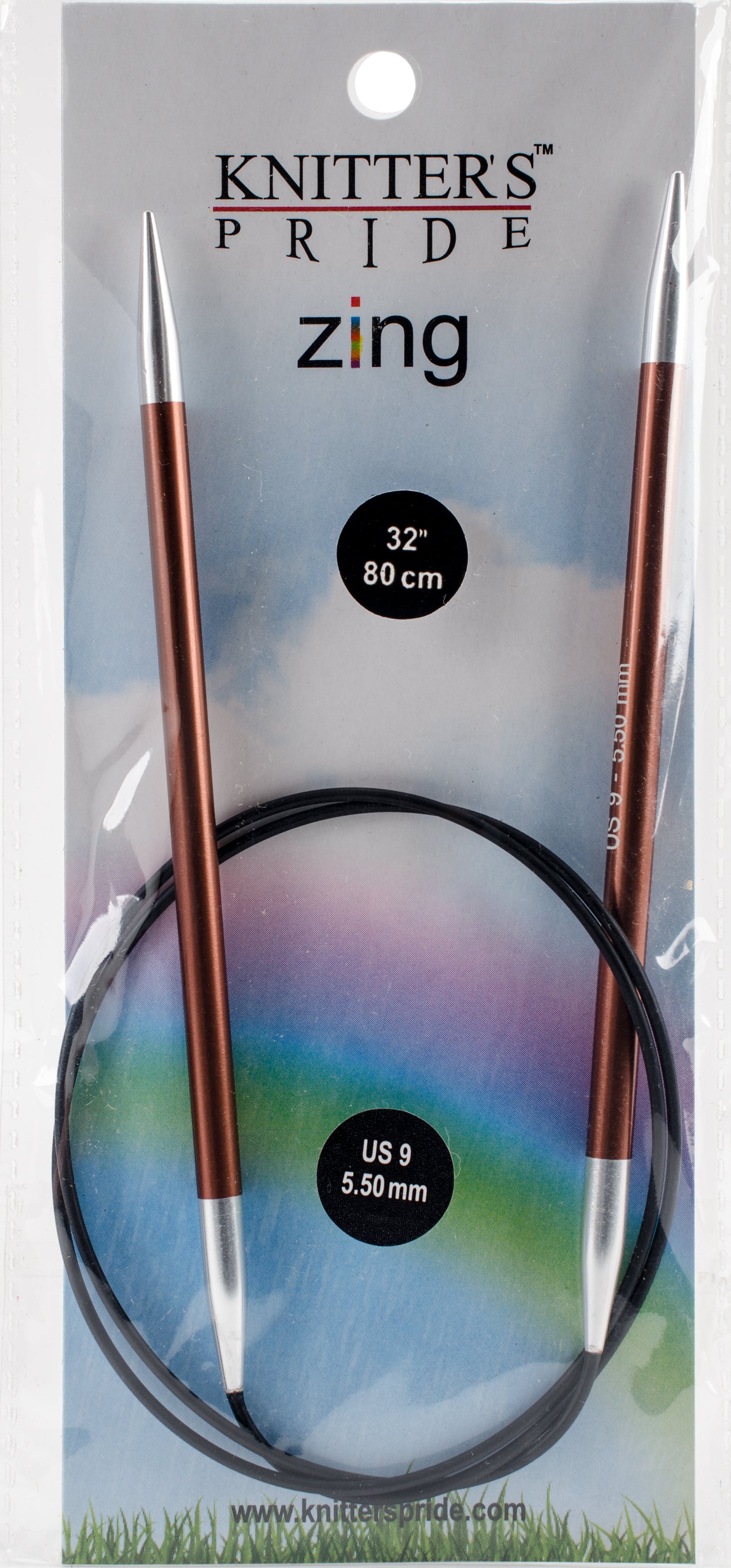 KP-Zing Fixed circular needle 32"- 5.5mm