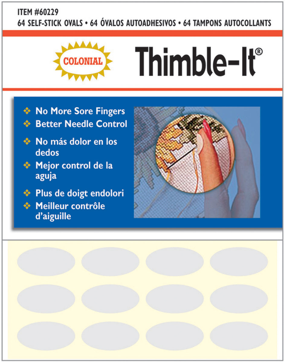 Thimble It Clear Stick On