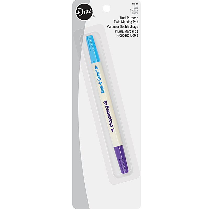 Dual Purpose Marking Pen Blue/purple