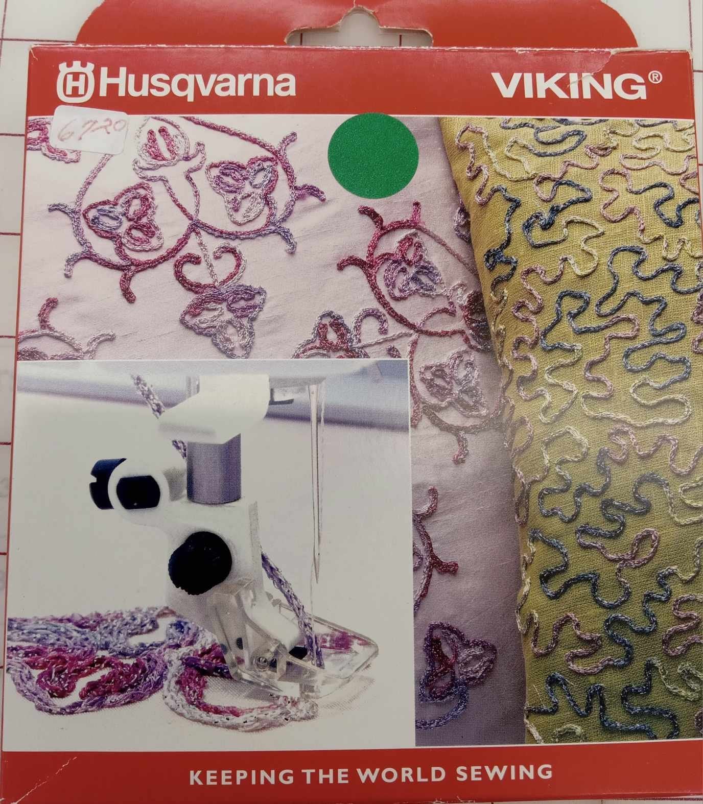 HV yarn couching foot set
