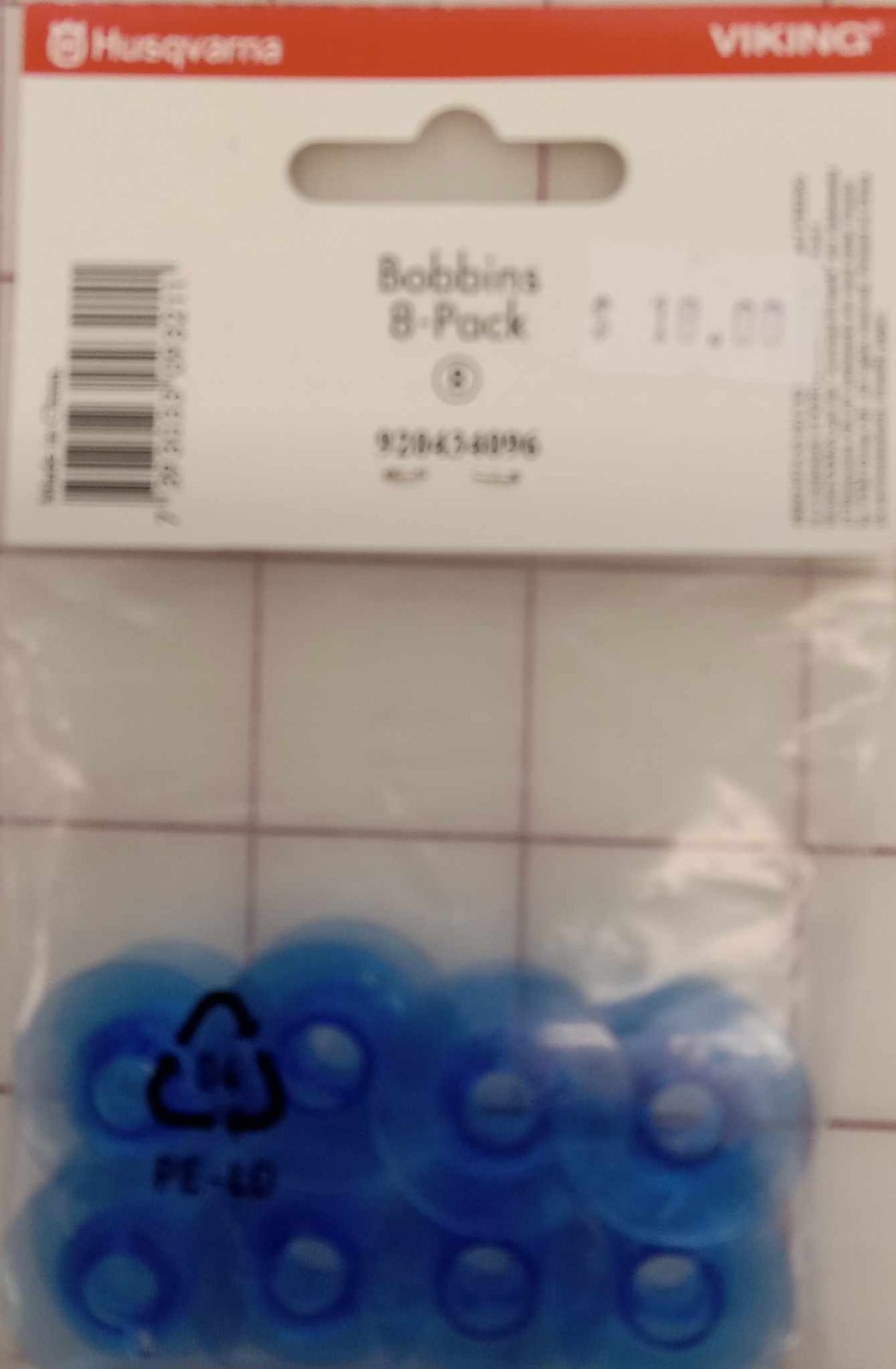 HV blue bobbins for Epic 1 or 2 (8pack)