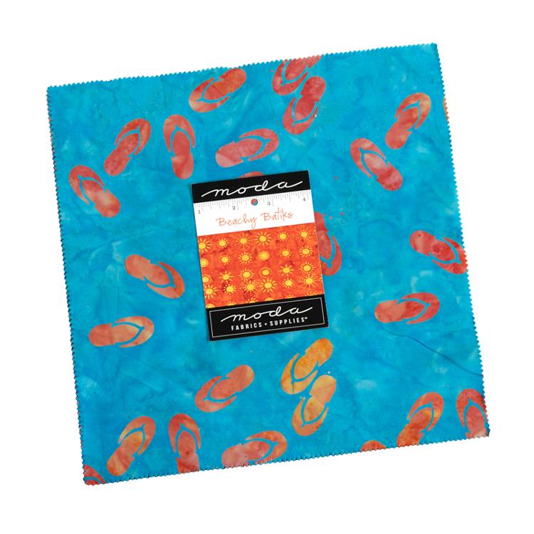 Beachy Batiks Layer Cake® by Moda Fabrics