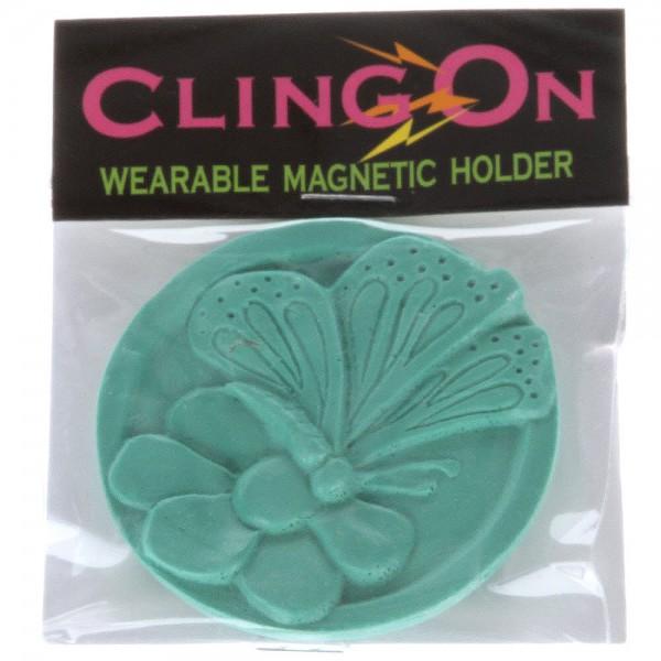 Cling On Butterfly Teal Magnetic Holder (all color)