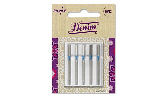 Inspira needles Denim 80/12 5pk