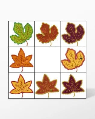 55391 AccuQuilt GO! Rustling Leaves #3 Sweetgum & Poplar Small