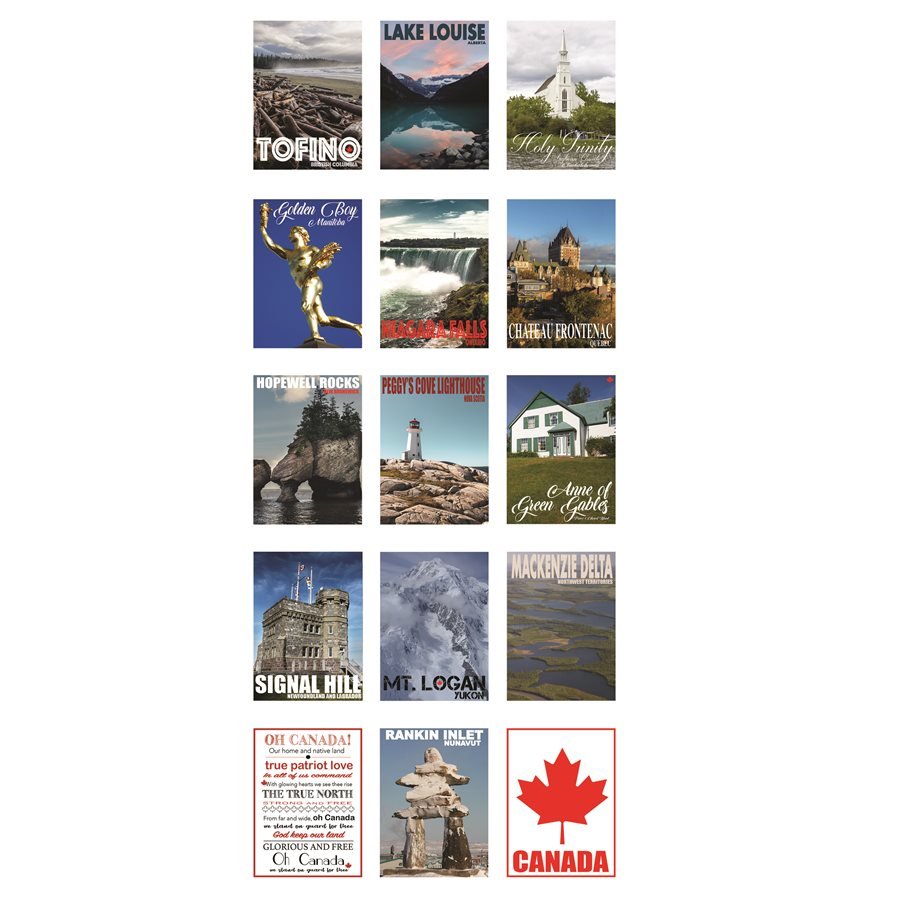 Bin #35  Canadian road trip by Hoffman Blocks