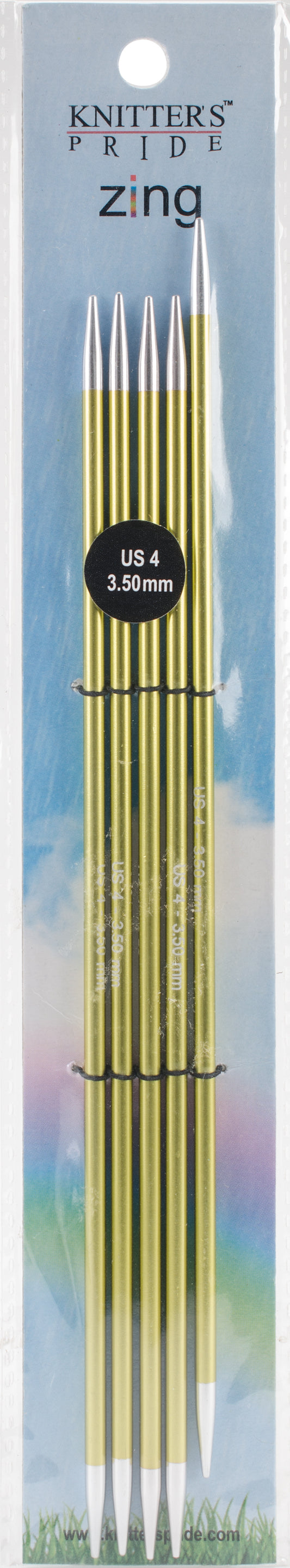KP-Zing Dbl point needles 8" /3.50