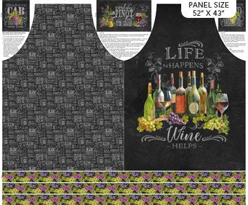 Bin #34 Life Happens - Apron
