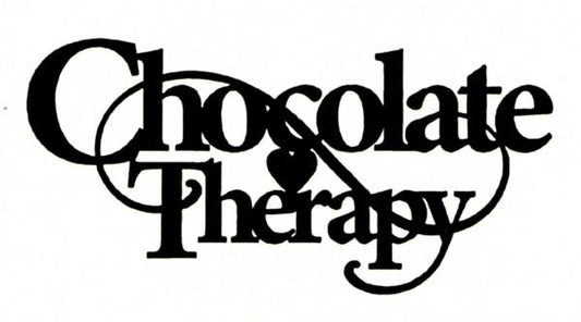 Chocolate Therapy 18in x 9in Nancy Zieman Laser Cut Fusible Applique